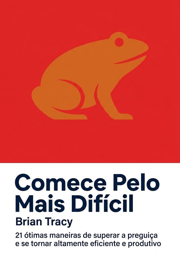 Capa do livro Comece Pelo Mais Difícil, de Brian Tracy — resumo e resenha crítica no 12min