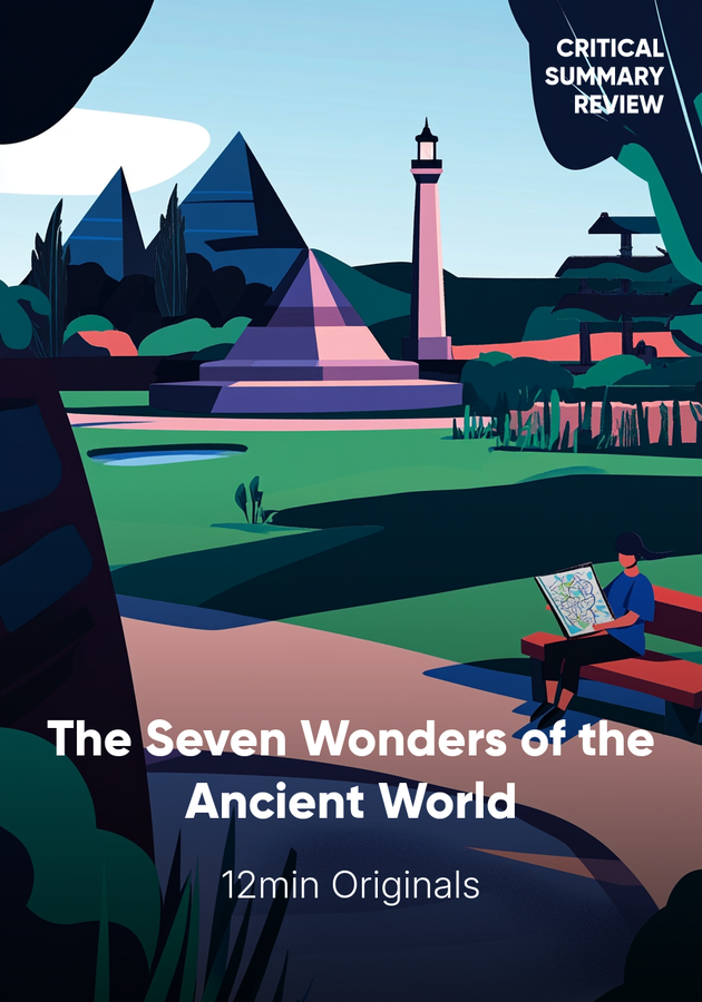 Book cover of The Seven Wonders of the Ancient World by 12min Originals — critical summary review on 12min