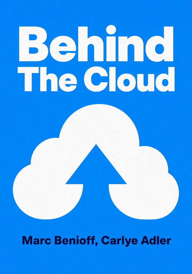 Capa do livro Behind The Cloud, de Marc Benioff — resumo e resenha crítica no 12min