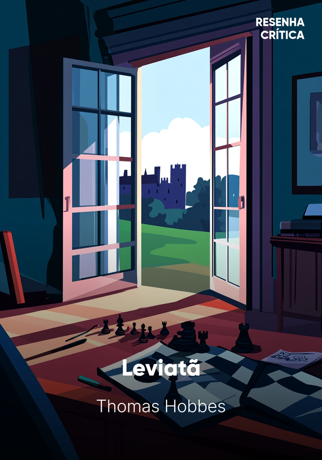 Capa do livro Leviatã, de Thomas Hobbes — resumo e resenha crítica no 12min
