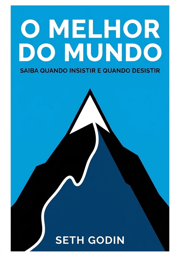 Capa do livro O melhor do mundo, de Seth Godin — resumo e resenha crítica no 12min