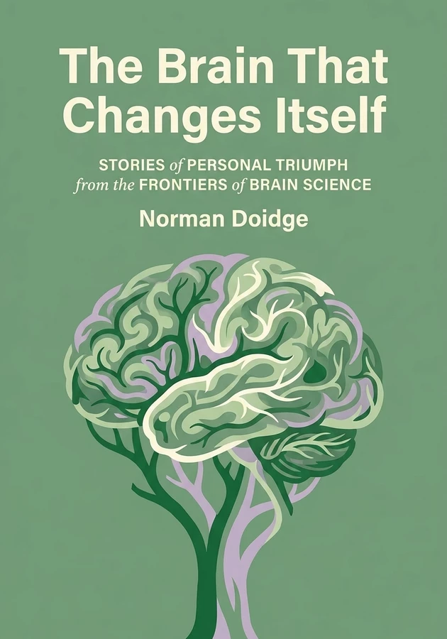 Book cover of The Brain That Changes Itself by Norman Doidge — critical summary review on 12min