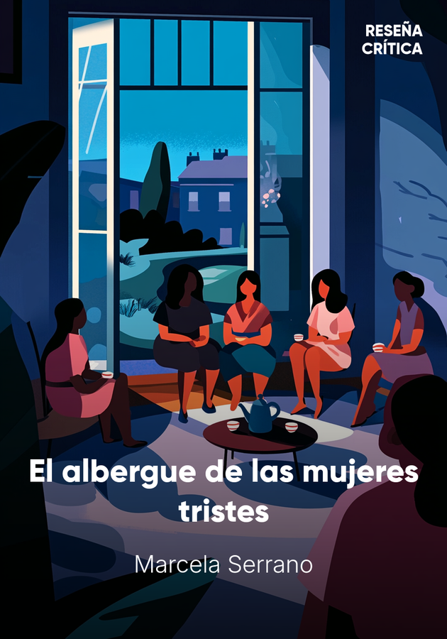 Portada del libro El albergue de las mujeres tristes, de Marcela Serrano — resumen crítico y reseña en 12min