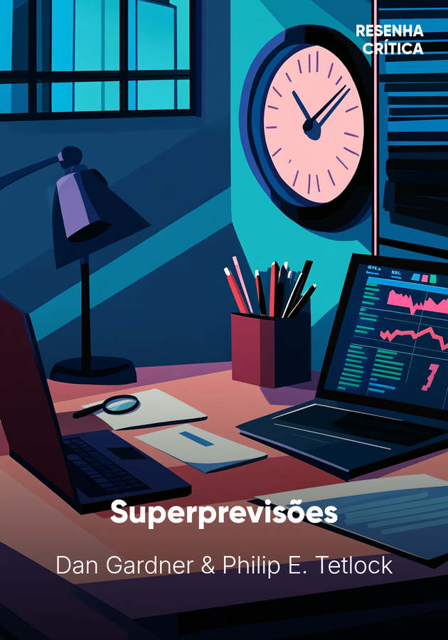 Capa do livro Superprevisões, de Philip E. Tetlock — resumo e resenha crítica no 12min