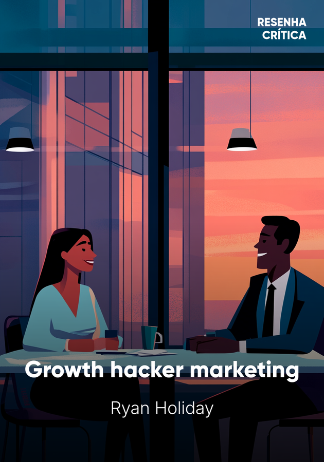 Capa do livro Growth hacker marketing, de Ryan Holiday — resumo e resenha crítica no 12min