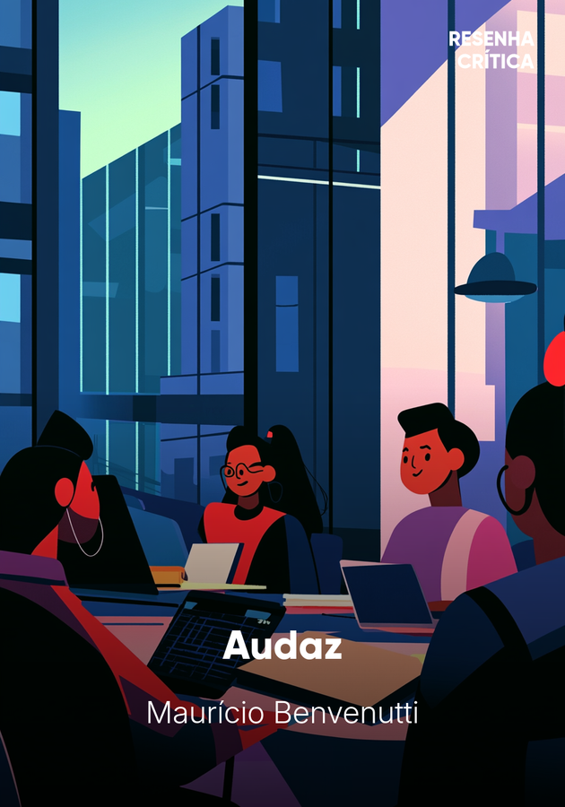Capa do livro Audaz, de Maurício Benvenutti — resumo e resenha crítica no 12min
