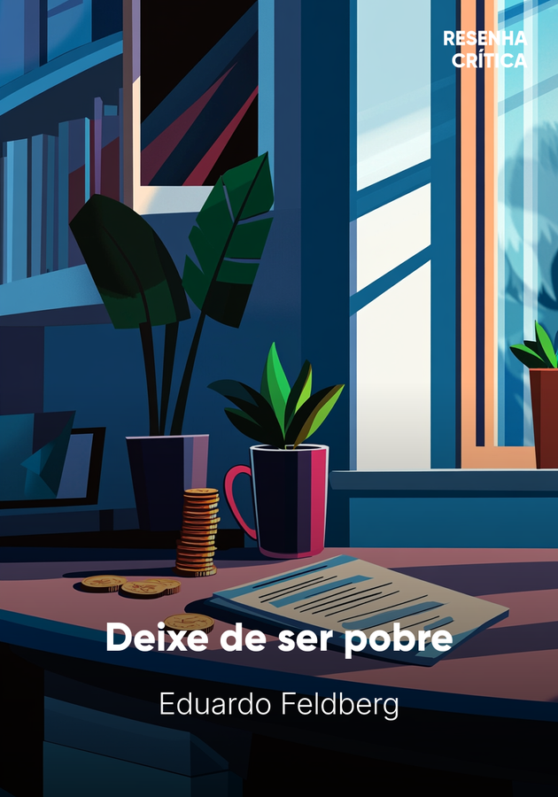 Capa do livro Deixe de ser pobre, de Eduardo Feldberg — resumo e resenha crítica no 12min