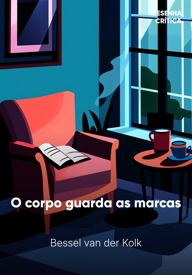 Capa do livro O corpo guarda as marcas , de Bessel van der Kolk — resumo e resenha crítica no 12min