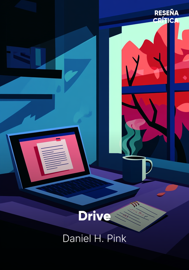 Portada del libro Drive, de Daniel H. Pink — resumen crítico y reseña en 12min
