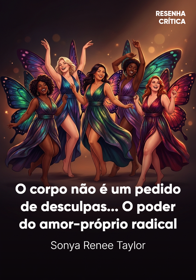 Capa do livro O corpo não é um pedido de desculpas, de Sonya Renee Taylor — resumo e resenha crítica no 12min
