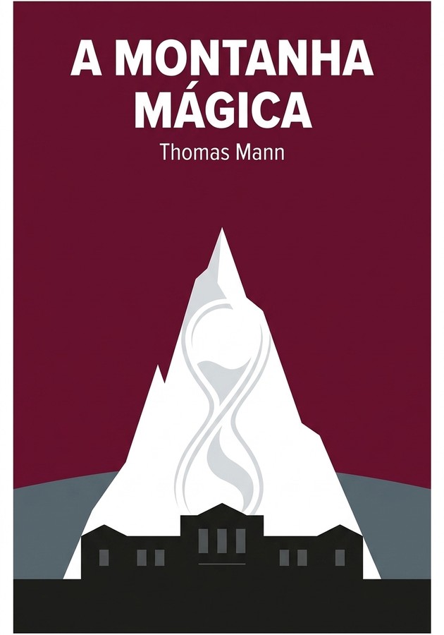 Capa do livro A montanha mágica, de Thomas Mann — resumo e resenha crítica no 12min