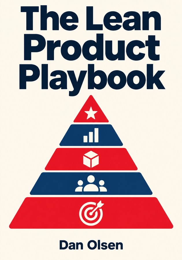 Book cover of The Lean Product Playbook by Dan Olsen — critical summary review on 12min