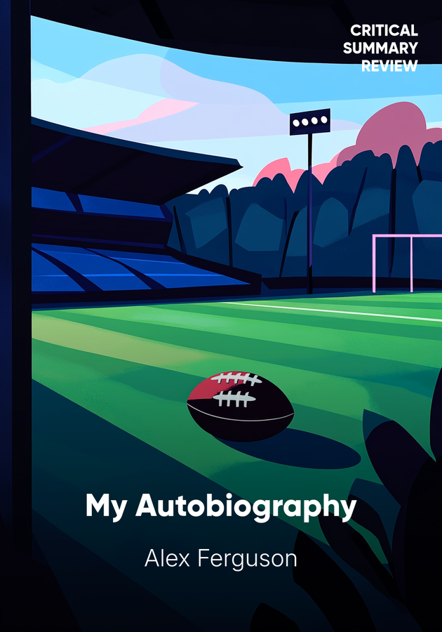 Book cover of My Autobiography by Alex Ferguson — critical summary review on 12min