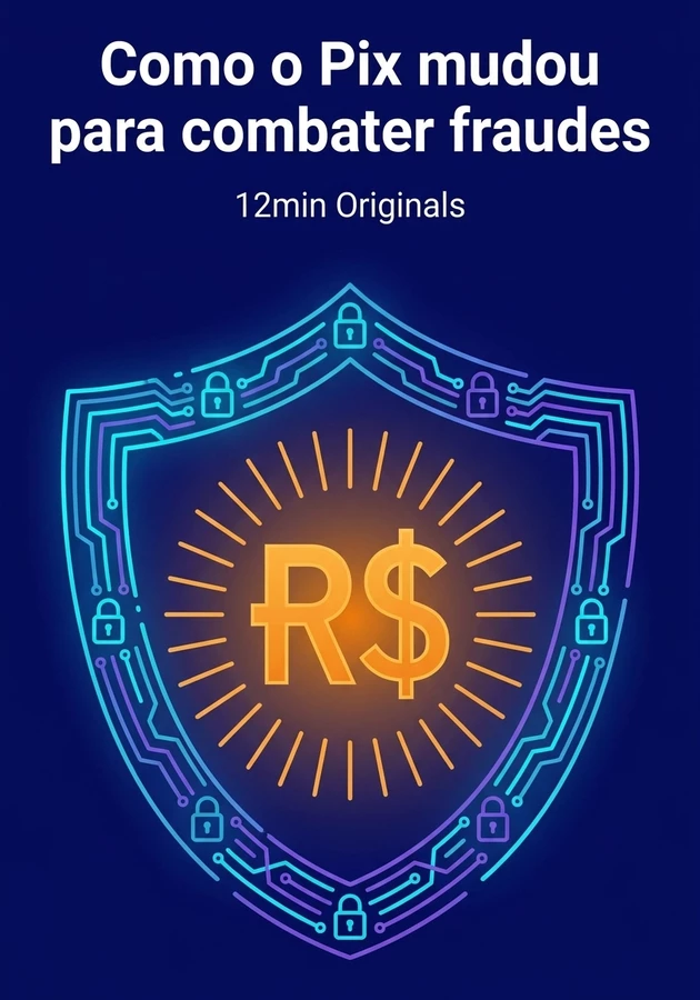 Capa do livro Como o Pix mudou para combater fraudes, de 12min Originals — resumo e resenha crítica no 12min