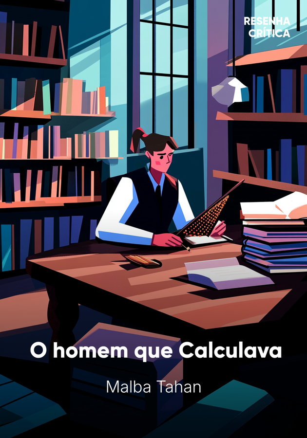 Capa do livro  O homem que Calculava, de Malba Tahan — resumo e resenha crítica no 12min
