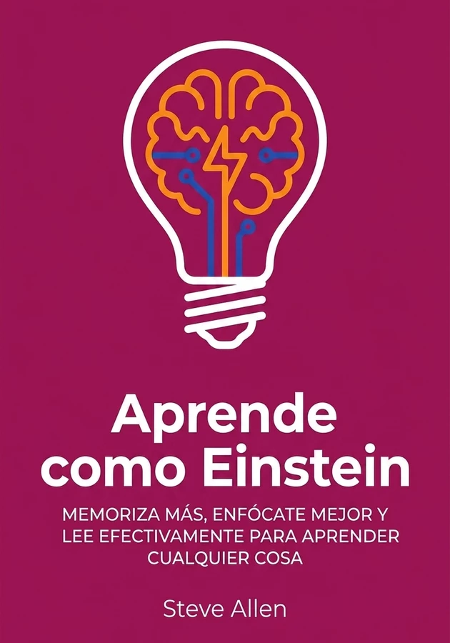 Portada del libro Aprende como Einstein, de Steve Allen — resumen crítico y reseña en 12min