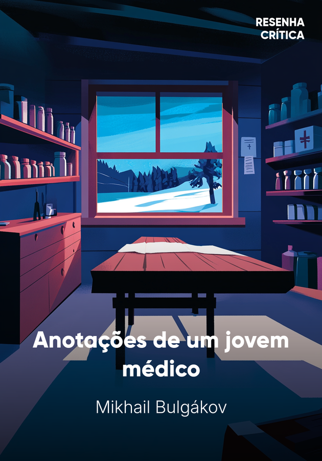 Capa do livro Anotações de um jovem médico, de Mikhail Bulgákov — resumo e resenha crítica no 12min