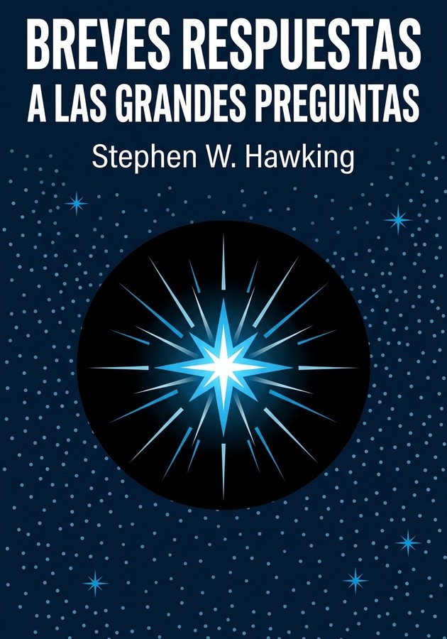 Portada del libro Breves respuestas a las grandes preguntas, de Stephen W. Hawking — resumen crítico y reseña en 12min