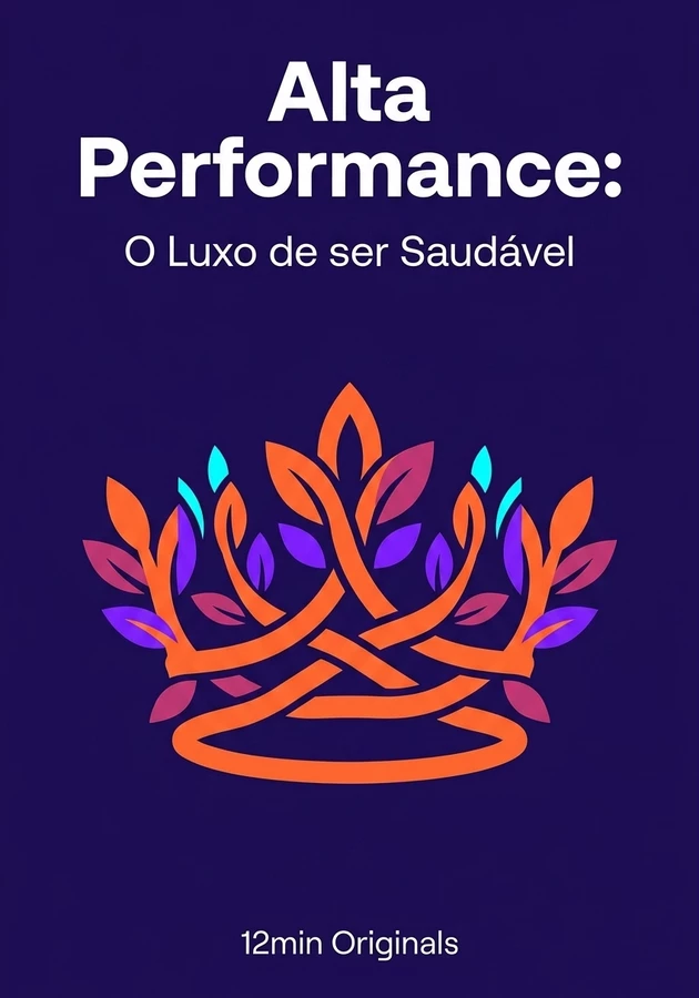 Capa do livro Alta Performance: O Luxo de Ser Saudável , de 12min Originals — resumo e resenha crítica no 12min