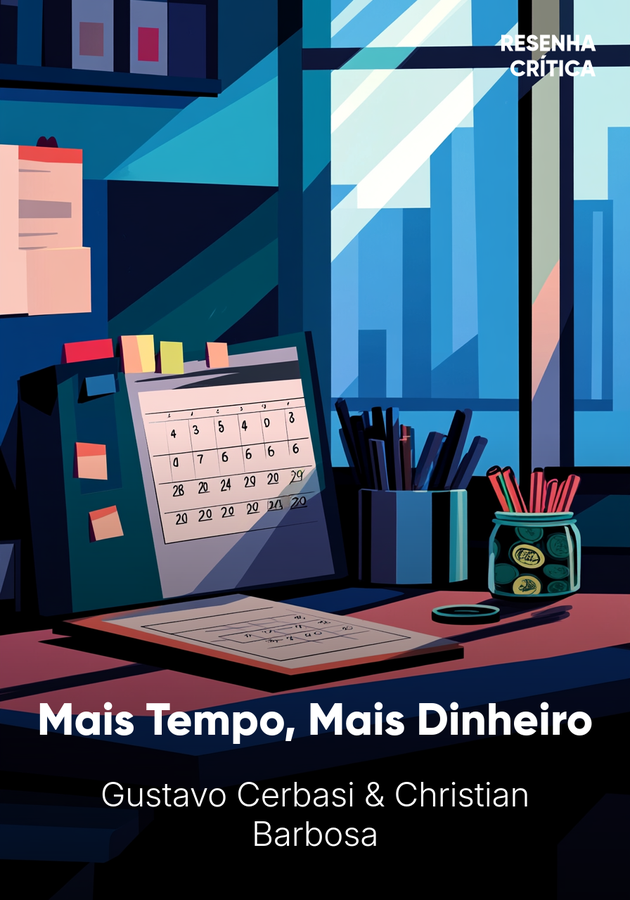 Capa do livro Mais Tempo, Mais Dinheiro, de Christian Barbosa — resumo e resenha crítica no 12min
