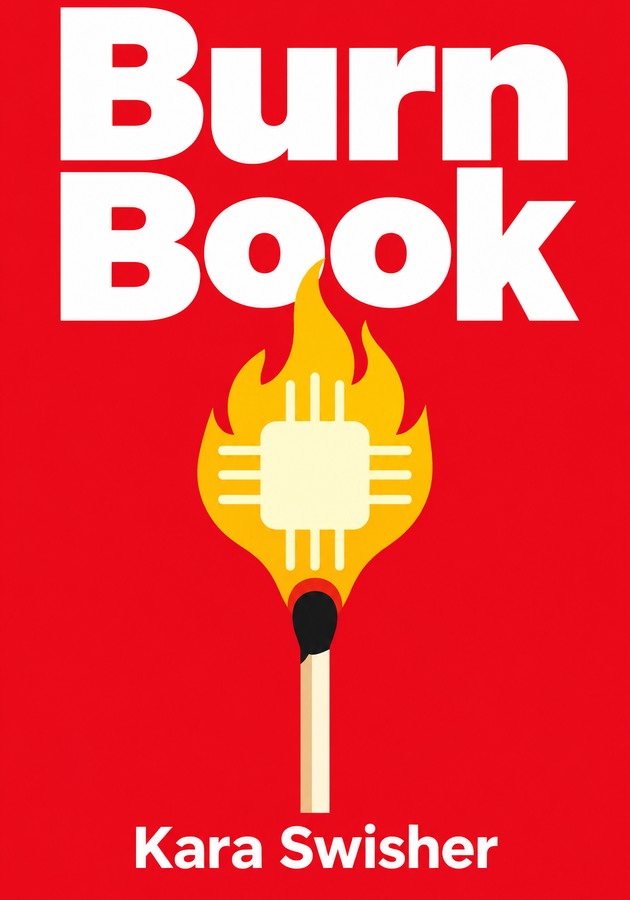 Book cover of  Burn Book by Kara Swisher — critical summary review on 12min