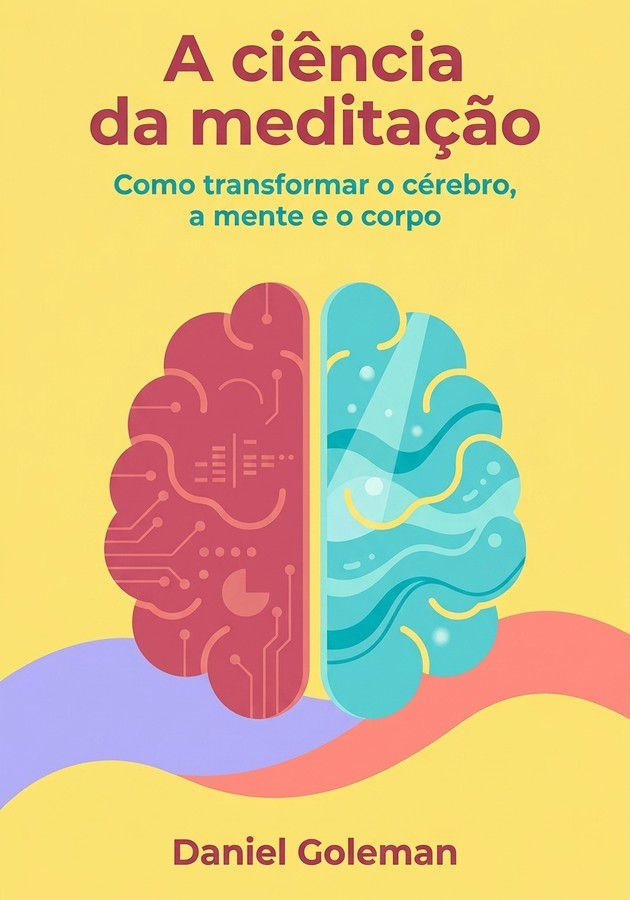 Capa do livro A ciência da meditação, de Daniel Goleman  — resumo e resenha crítica no 12min