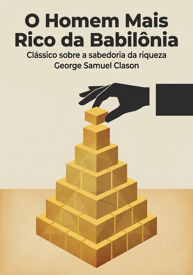 Capa do livro O Homem Mais Rico da Babilônia, de George Samuel Clason — resumo e resenha crítica no 12min
