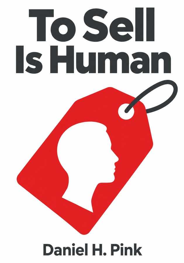 Book cover of To Sell Is Human by Daniel H. Pink — critical summary review on 12min