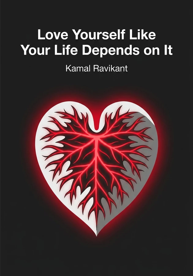 Book cover of Love Yourself Like Your Life Depends on It by Kamal Ravikant — critical summary review on 12min