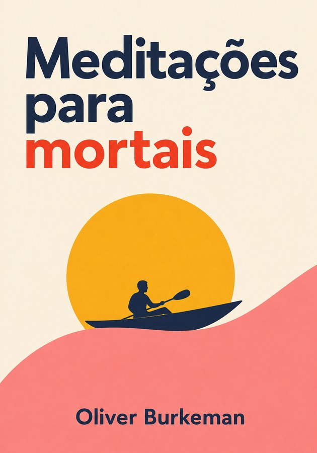 Capa do livro Meditações para mortais, de Oliver Burkeman  — resumo e resenha crítica no 12min