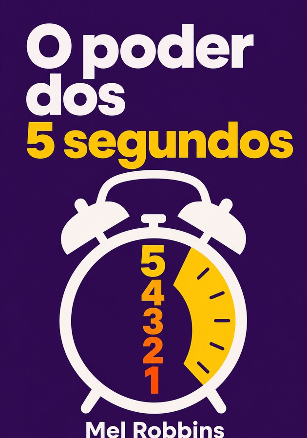 Capa do livro O poder dos 5 segundos, de Mel Robbins — resumo e resenha crítica no 12min