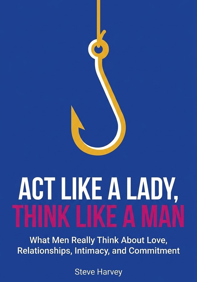 Book cover of Act like a Lady, Think Like a Man by Steve Harvey — critical summary review on 12min