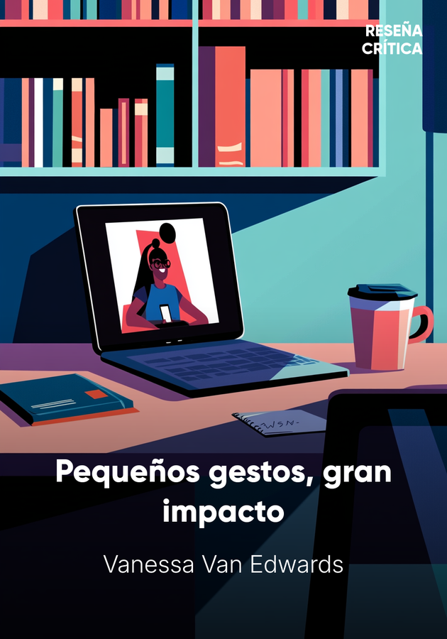 Portada del libro Pequeños gestos, gran impacto, de Vanessa Van Edwards — resumen crítico y reseña en 12min