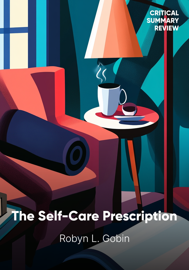 Book cover of The Self-Care Prescription by Robyn L. Gobin — critical summary review on 12min