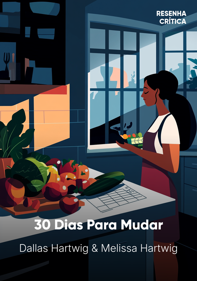Capa do livro 30 Dias Para Mudar, de Dallas Hartwig & Melissa Hartwig — resumo e resenha crítica no 12min