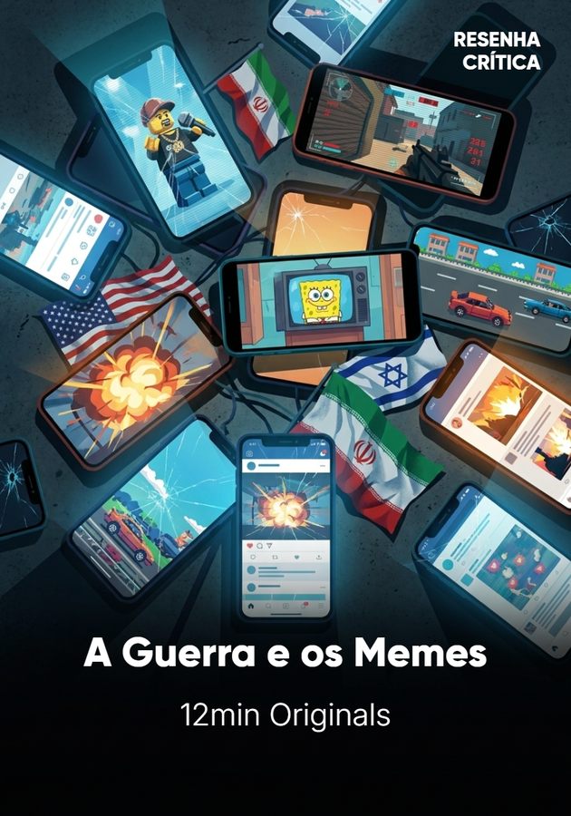 Capa do livro A Guerra e os Memes... Como a propaganda virou viral, de 12min Originals — resumo e resenha crítica no 12min