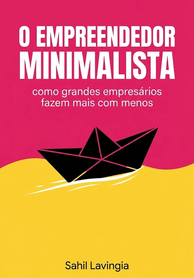 Capa do livro O empreendedor minimalista, de Sahil Lavingia — resumo e resenha crítica no 12min