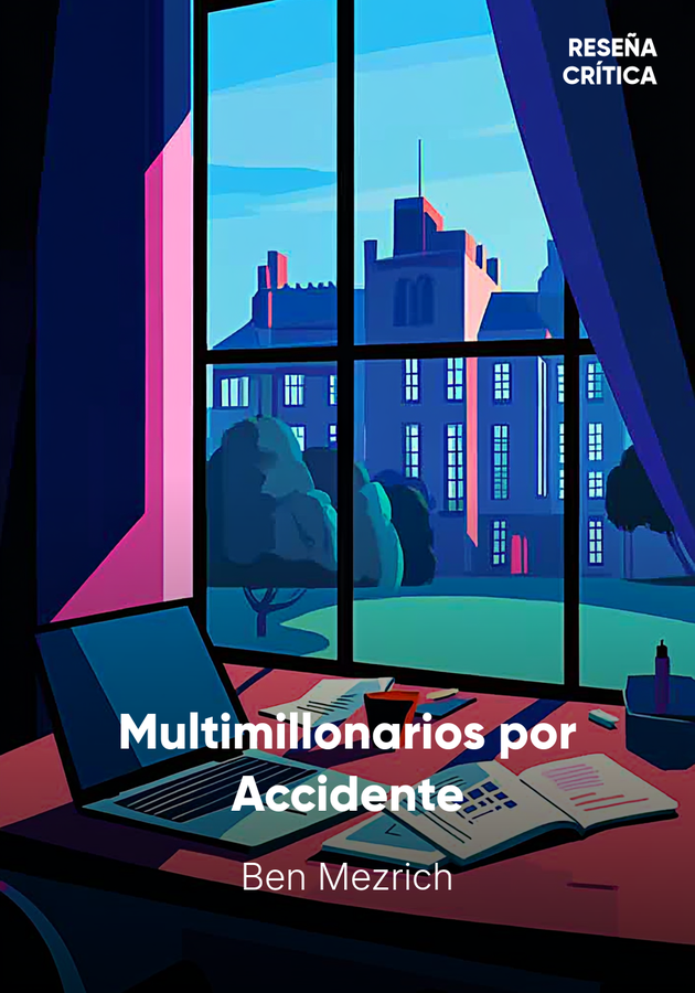 Portada del libro Multimillonarios por Accidente, de Ben Mezrich — resumen crítico y reseña en 12min