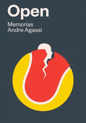 Portada del libro Open, de Andre Agassi — resumen crítico y reseña en 12min