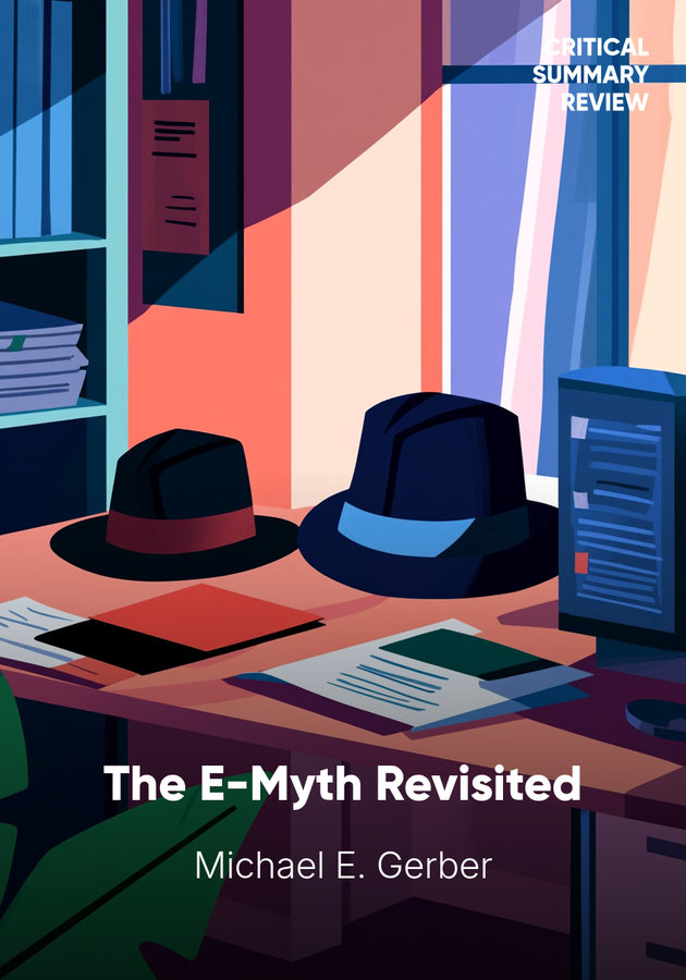 Book cover of The E-Myth Revisited by Michael E. Gerber — critical summary review on 12min