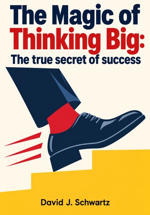 Book cover of The Magic of Thinking Big: The true secret of success by David J. Schwartz — critical summary review on 12min