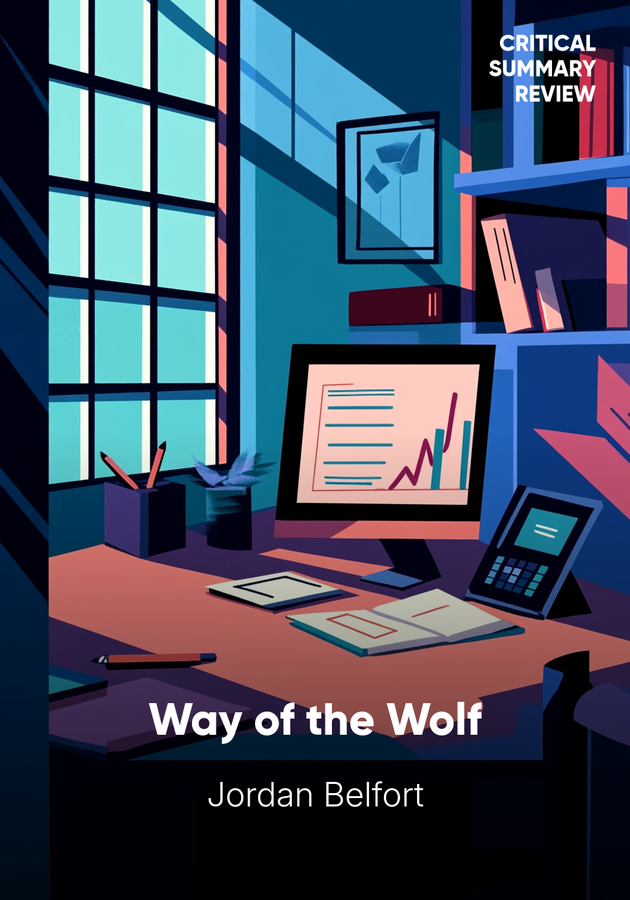 Book cover of Way of the Wolf by Jordan Belfort — critical summary review on 12min