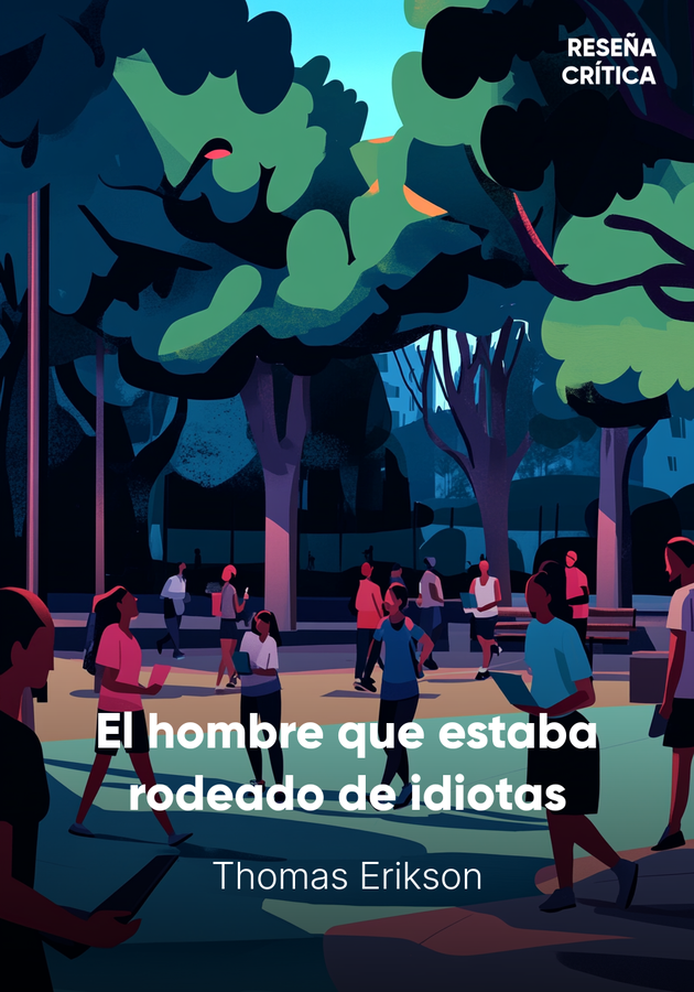 Portada del libro El hombre que estaba rodeado de idiotas, de Thomas Erikson — resumen crítico y reseña en 12min