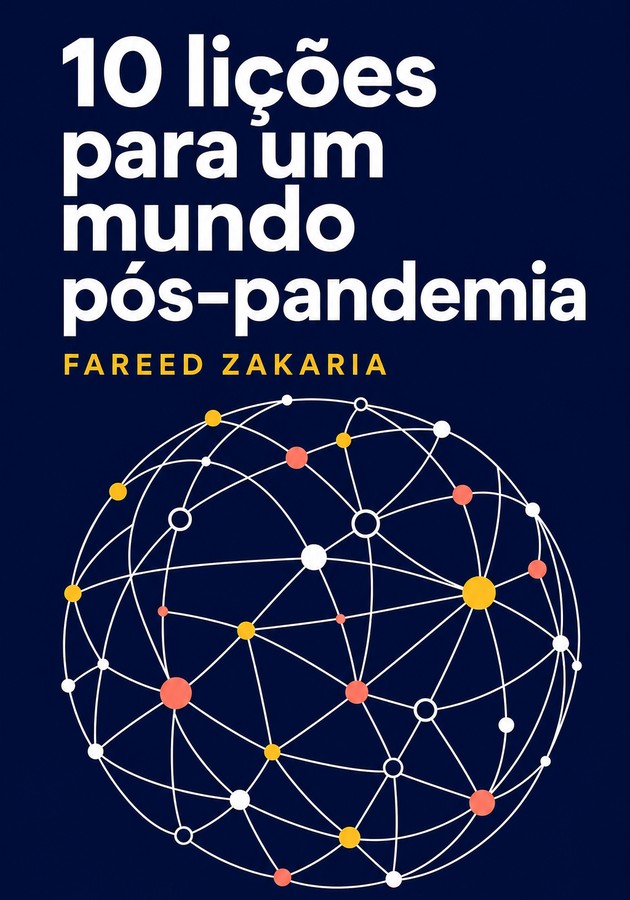 Capa do livro 10 lições para um mundo pós-pandemia, de Fareed Zakaria — resumo e resenha crítica no 12min