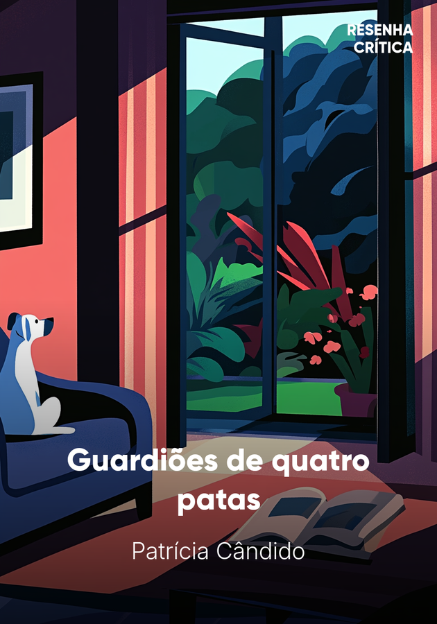 Capa do livro Guardiões de quatro patas, de Patrícia Cândido — resumo e resenha crítica no 12min