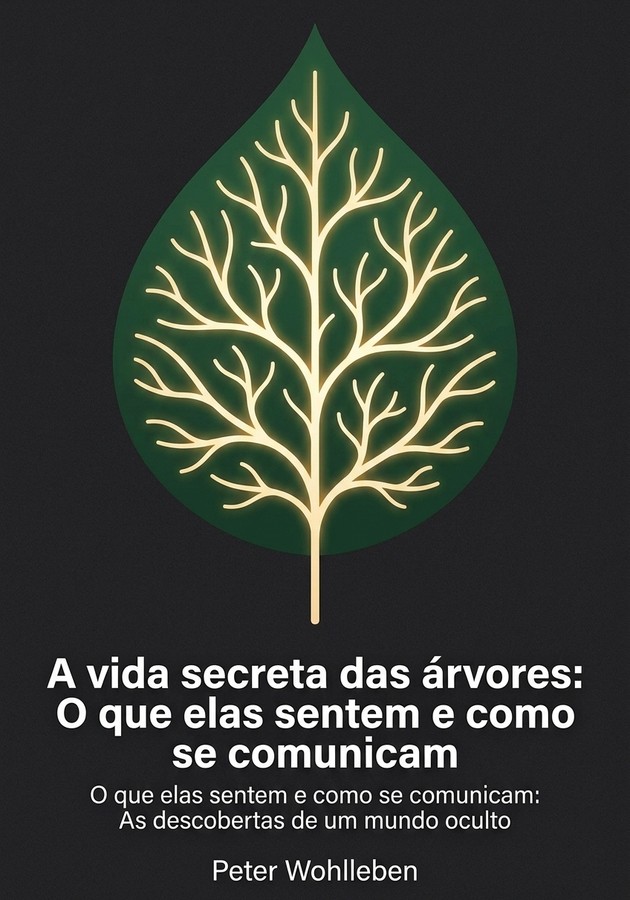 Capa do livro A vida secreta das árvores: O que elas sentem e como se comunicam, de  Peter Wohlleben — resumo e resenha crítica no 12min