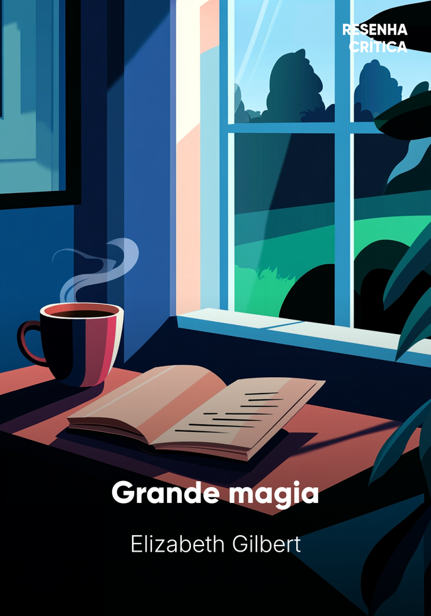 Capa do livro Grande magia, de Elizabeth Gilbert — resumo e resenha crítica no 12min