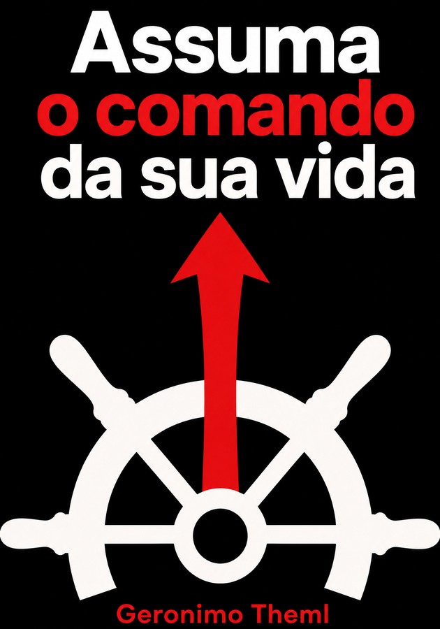 Capa do livro Assuma o comando da sua vida, de Geronimo Theml — resumo e resenha crítica no 12min
