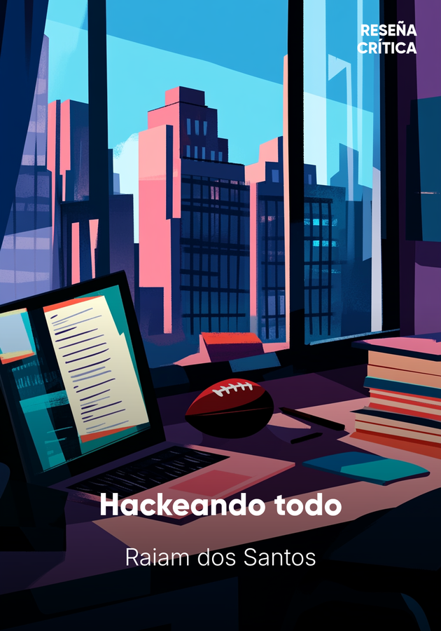 Portada del libro Hackeando todo, de Raiam dos Santos — resumen crítico y reseña en 12min