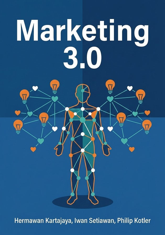Capa do livro Marketing 3.0, de Philip Kotler — resumo e resenha crítica no 12min